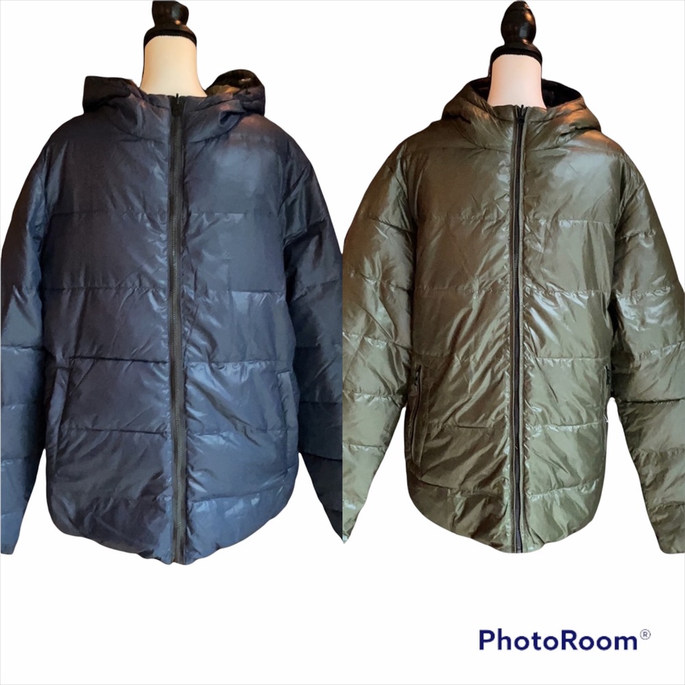 NEW Point Zero Reversible Men's Puffer Jacket L